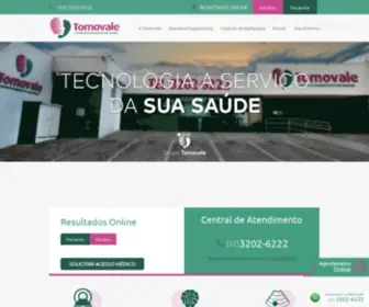 Tomovale.com.br(Centro de diagnóstico por imagem) Screenshot