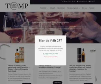 Tomp.se(En av sveriges ledande importörer av öl) Screenshot