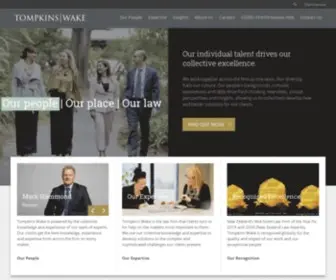 Tompkinswake.co.nz(Tompkins Wake) Screenshot
