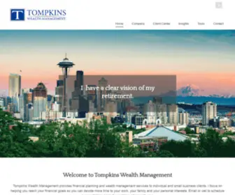 Tompkinswealth.com(Tompkins Wealth Management) Screenshot