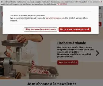 Tompress.com(Matériel pour faire pain beurre fromage saucisse conserve faits maison) Screenshot