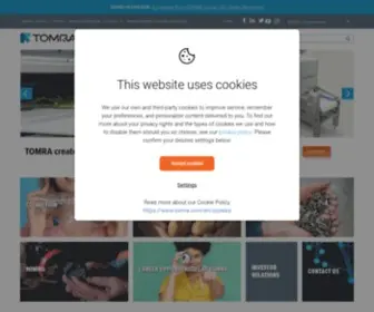Tomra.com(Sensor-based solutions for optimal resource productivity) Screenshot