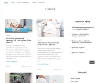 Tomrad.pl(Publikacje internetowe) Screenshot