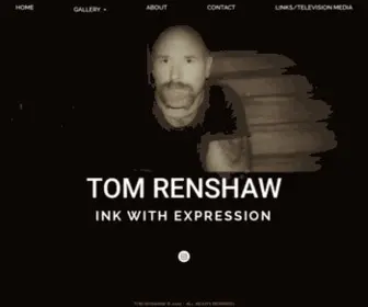 Tomrenshaw.com(Ink with Expression) Screenshot