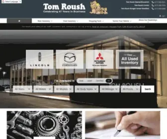 Tomroush.com(TOM ROUSH AUTO GROUP) Screenshot