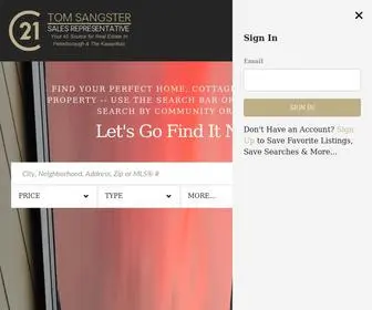 Tomsangster.com(CENTURY 21 United Realty Inc) Screenshot