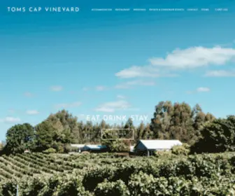 Tomscap.com.au(Toms Cap Vineyard Retreat) Screenshot