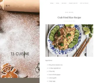 Tomschaudel.com(Healthy Food & Living) Screenshot
