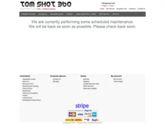 Tomshot360.com(The Ultralight Panohead for panorama photography) Screenshot