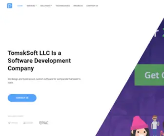 Tomsksoft.com(Custom Software Development Company at Affordable Prices) Screenshot