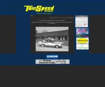 Tomspeed-Motorsport.de(Willkommen auf der Startseite) Screenshot