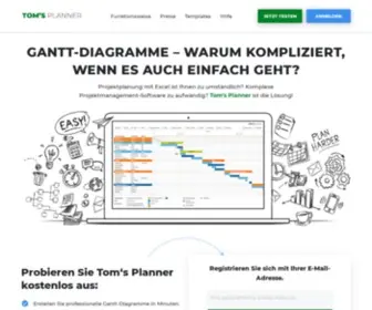 Tomsplanner.de(Projektplaner) Screenshot