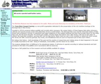 Tomsriverseaport.org(Toms River Seaport Society) Screenshot