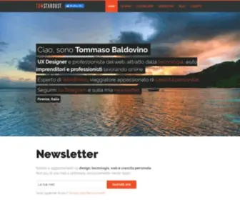 Tomstardust.com(Tommaso Baldovino) Screenshot
