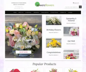 Tomstowersflowers.com(West Islip Florist) Screenshot