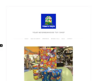 TomstoyStore.com(Tom's Toys) Screenshot