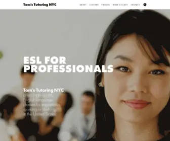 Tomstutoringnyc.com(Tom's Tutoring NYC) Screenshot