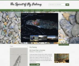 Tomsutcliffe.co.za(The Spirit of Fly Fishing) Screenshot