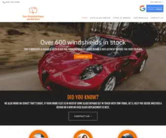 Tomswindshield.com(Cloud, MN) Screenshot
