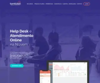 Tomticket.com(Sistema de Help Desk e Atendimento Online Gratuito) Screenshot