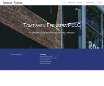 Tomtishenlaw.com(Tomtishen Aoun PLLC) Screenshot