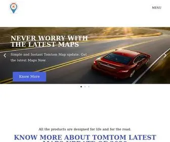 Tomtommapsupdate.com(TomTom) Screenshot