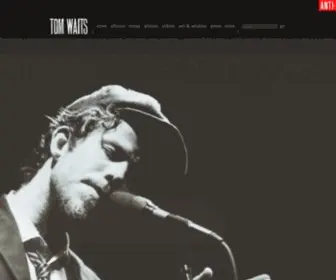 Tomwaits.com(Tom Waits) Screenshot