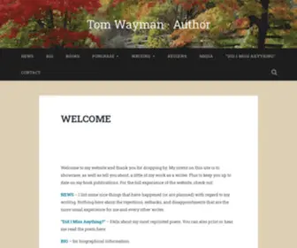 Tomwayman.com(Tom Wayman) Screenshot