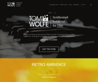 Tomwolfe.co.uk(Tom Wolfe) Screenshot