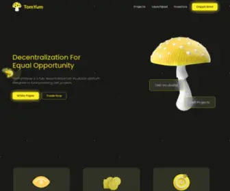 Tomyumswap.com(Blockchain) Screenshot