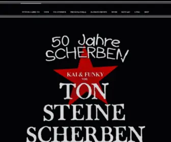 Ton-Steine-Scherben.de(Musik) Screenshot