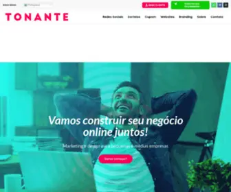 Tonante.com.br(Social Media) Screenshot