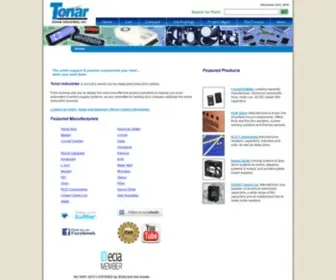 Tonar.com(Tonar Industries) Screenshot