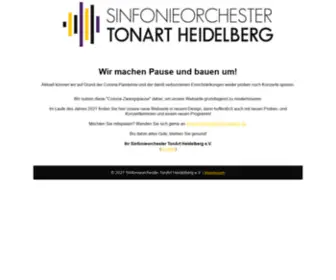 Tonart-Heidelberg.de(Sinfonieorchester TonArt Heidelberg e.V) Screenshot