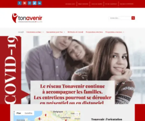 Tonavenir.net(L'orientation Scolaire Personnalis) Screenshot