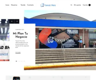 Toncotperu.com(Perú) Screenshot