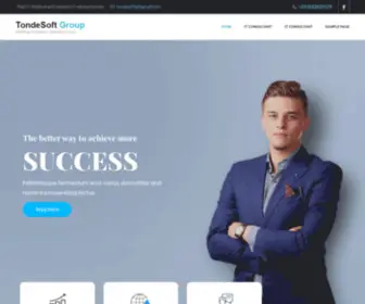Tondesoftgroup.com(Enabling Commerce) Screenshot
