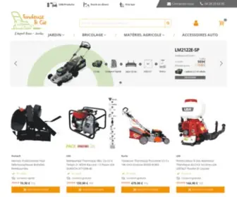 Tondeuse-ET-Compagnie.fr(Motoculteur) Screenshot