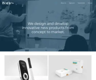 Tone.design(Product Design and Development Agency) Screenshot