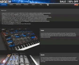 Tone2.com(Tone2®) Screenshot