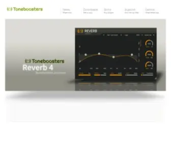 Toneboosters.com(Audio Plug) Screenshot