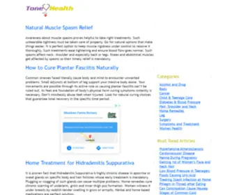 Tonehealth.org(Health resources) Screenshot