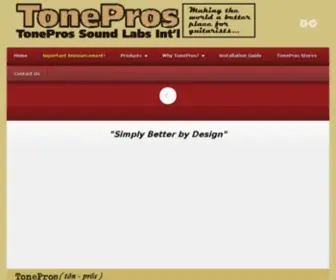 Tonepros.com(Tonepros) Screenshot