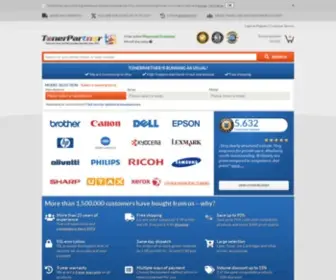 Toner-Partner.co.uk(Toner cartridges and printer cartridges) Screenshot