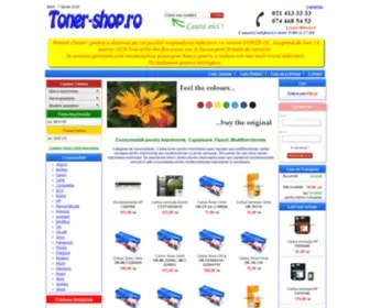 Toner-Shop.ro(Cartuse Toner si Cartuse Cerneala) Screenshot