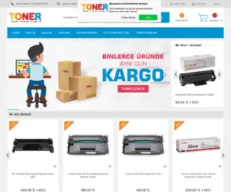 Toner.com.tr(Lider Muadil Toner Dağıtıcısı) Screenshot