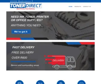 Tonerdirect.co.za(Toner Direct) Screenshot