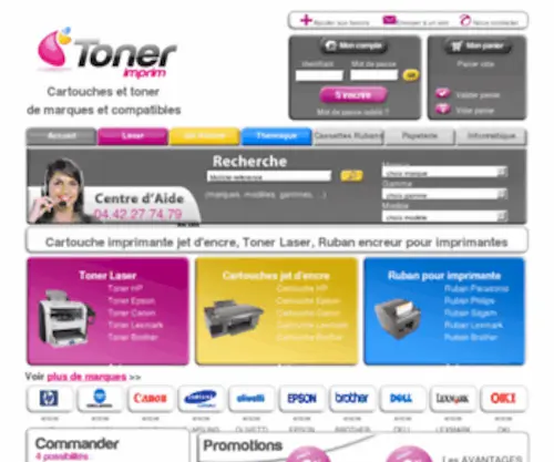 Tonerimprim.com(Tonerimprim) Screenshot