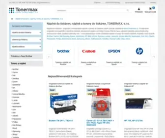 Tonermax.cz(Náplně do tiskáren) Screenshot