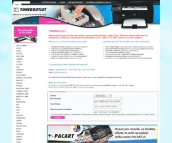 Toneroutlet.cz(Web) Screenshot